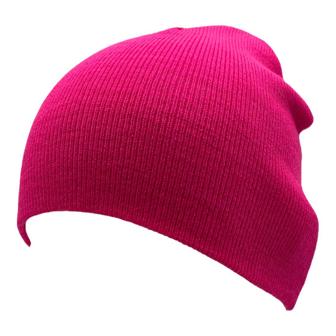 Beanies Caps Toboggan Short Uncuffed Soft Knit in Bulk Multi-Color Plain Blank Wholesale Lot