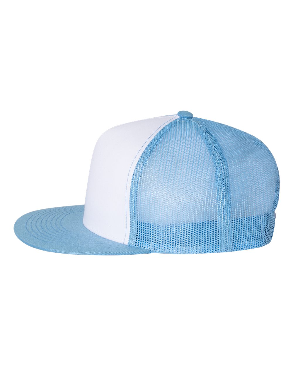 YP Classics, Yupoong 6006 Flat Bill Trucker Cap - 6006