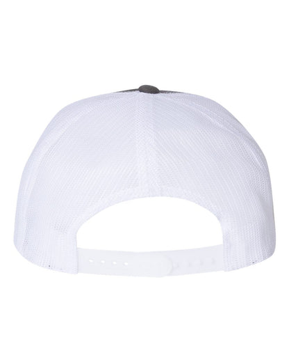 YP Classics, Yupoong 6006 Flat Bill Trucker Cap - 6006