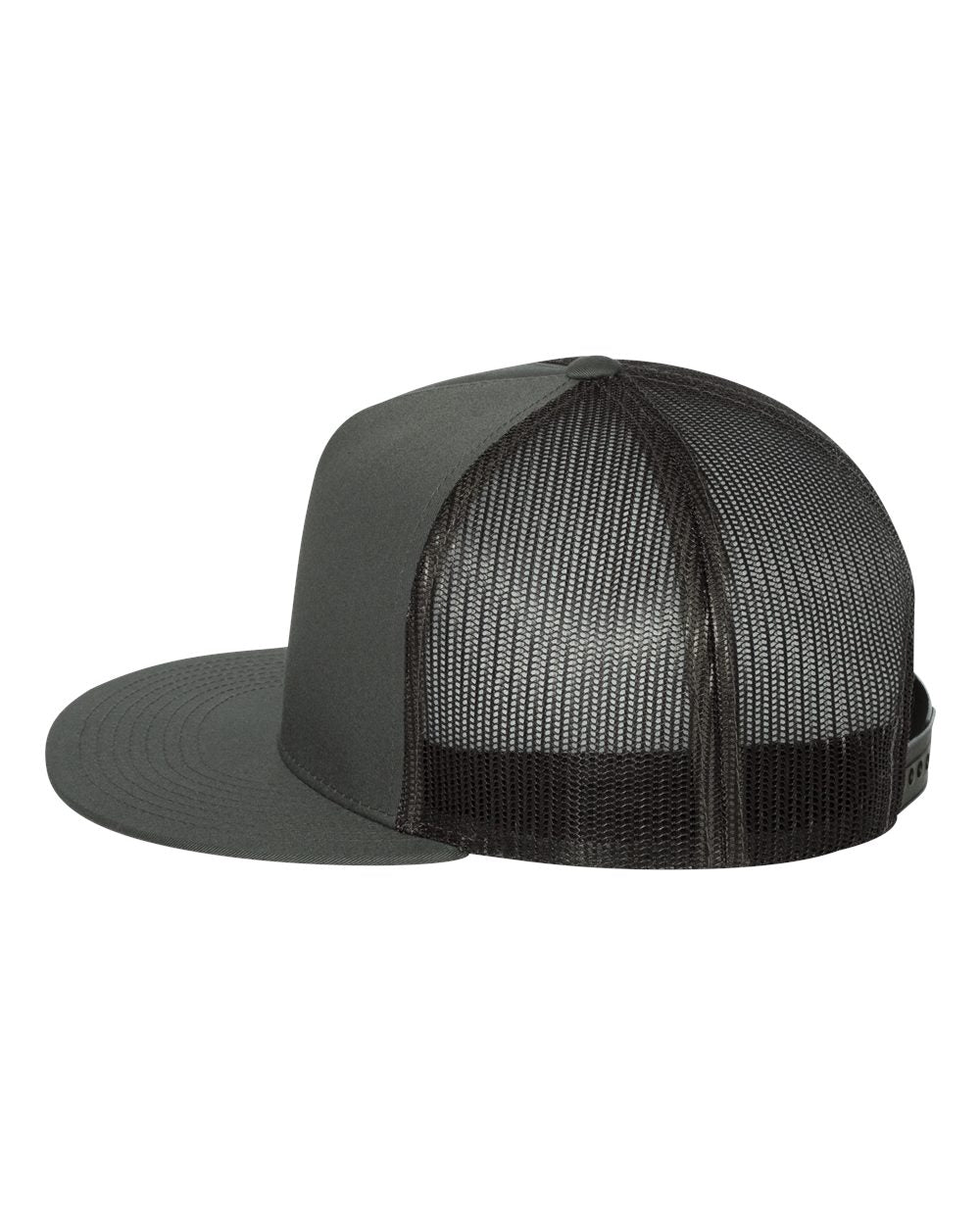 YP Classics, Yupoong 6006 Flat Bill Trucker Cap - 6006