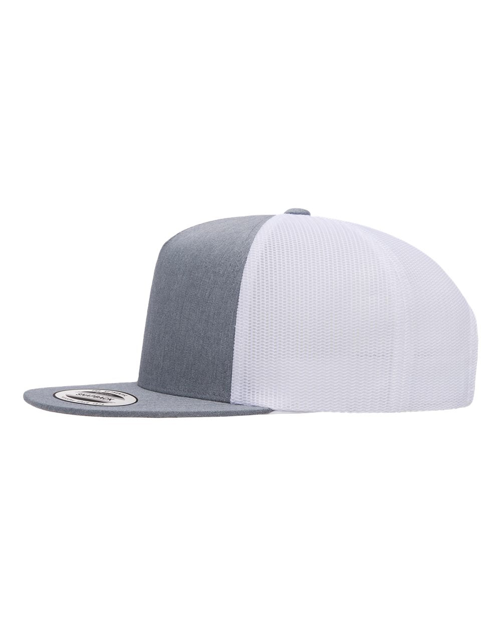 YP Classics, Yupoong 6006 Flat Bill Trucker Cap - 6006