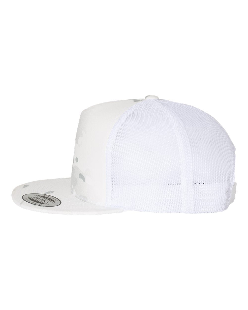 YP Classics, Yupoong 6006 Flat Bill Trucker Cap - 6006