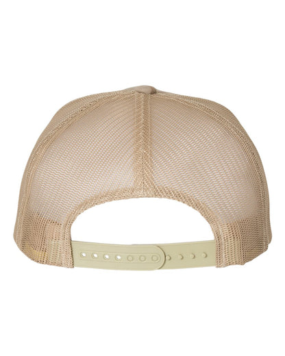 YP Classics, Yupoong 6006 Flat Bill Trucker Cap - 6006