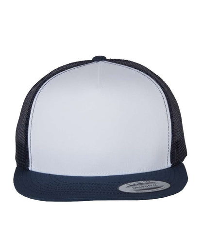 YP Classics, Yupoong 6006 Flat Bill Trucker Cap - 6006