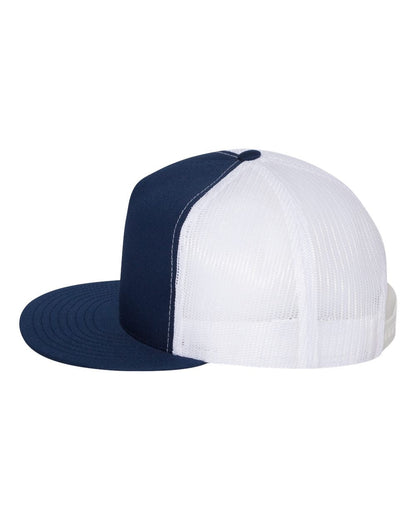 YP Classics, Yupoong 6006 Flat Bill Trucker Cap - 6006