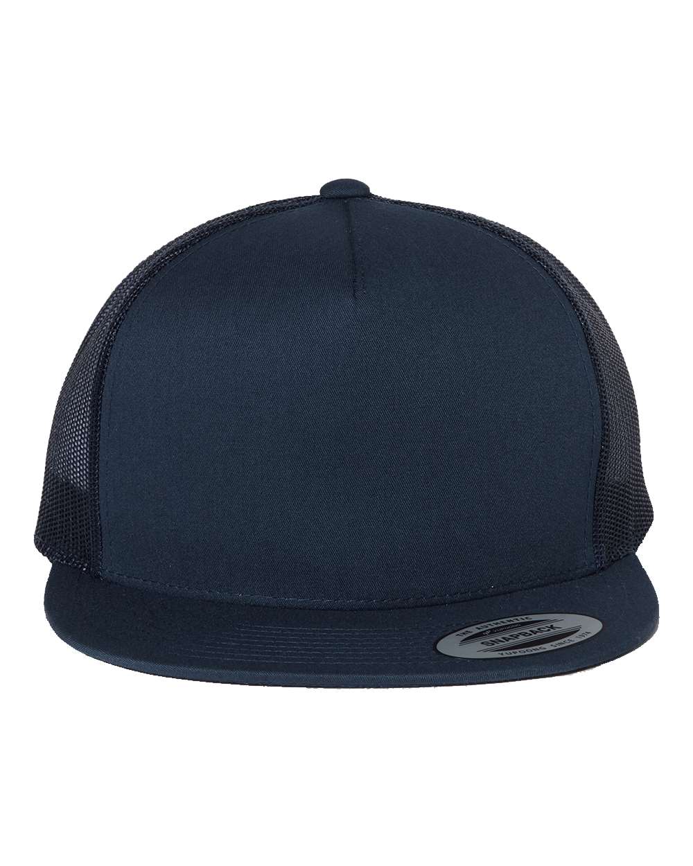 YP Classics, Yupoong 6006 Flat Bill Trucker Cap - 6006