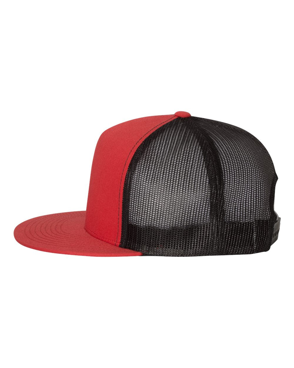 YP Classics, Yupoong 6006 Flat Bill Trucker Cap - 6006