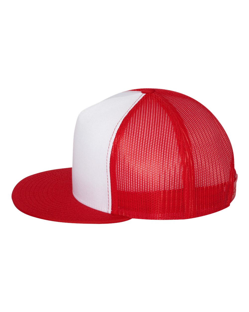 YP Classics, Yupoong 6006 Flat Bill Trucker Cap - 6006