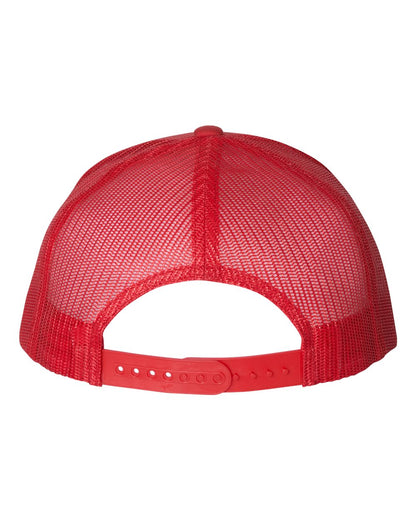 YP Classics, Yupoong 6006 Flat Bill Trucker Cap - 6006