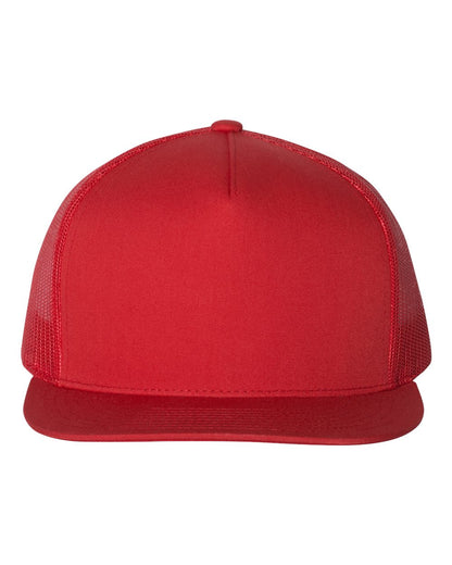 YP Classics, Yupoong 6006 Flat Bill Trucker Cap - 6006