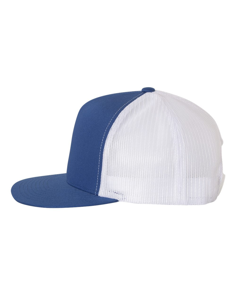 YP Classics, Yupoong 6006 Flat Bill Trucker Cap - 6006