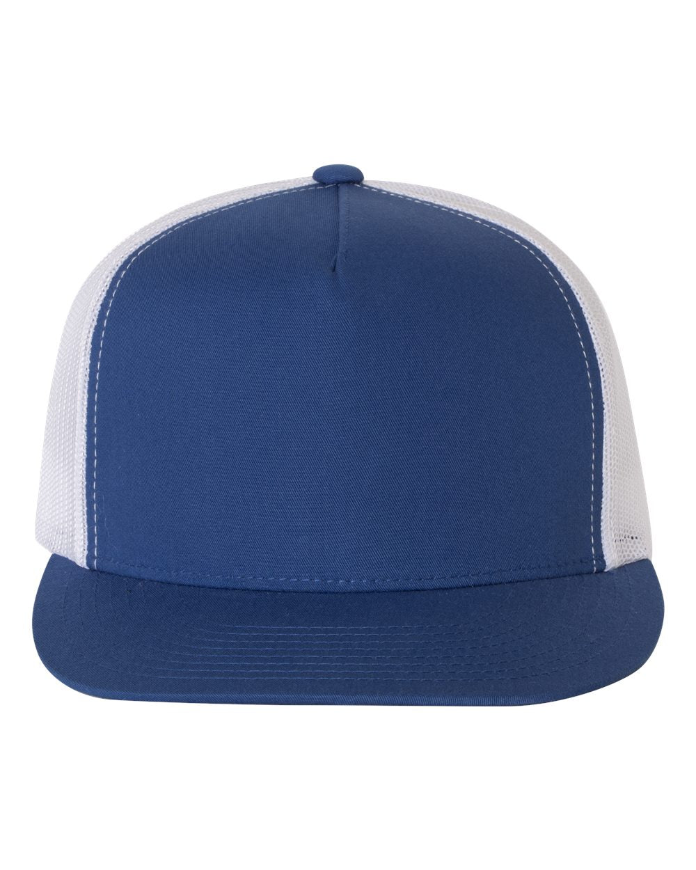 YP Classics, Yupoong 6006 Flat Bill Trucker Cap - 6006