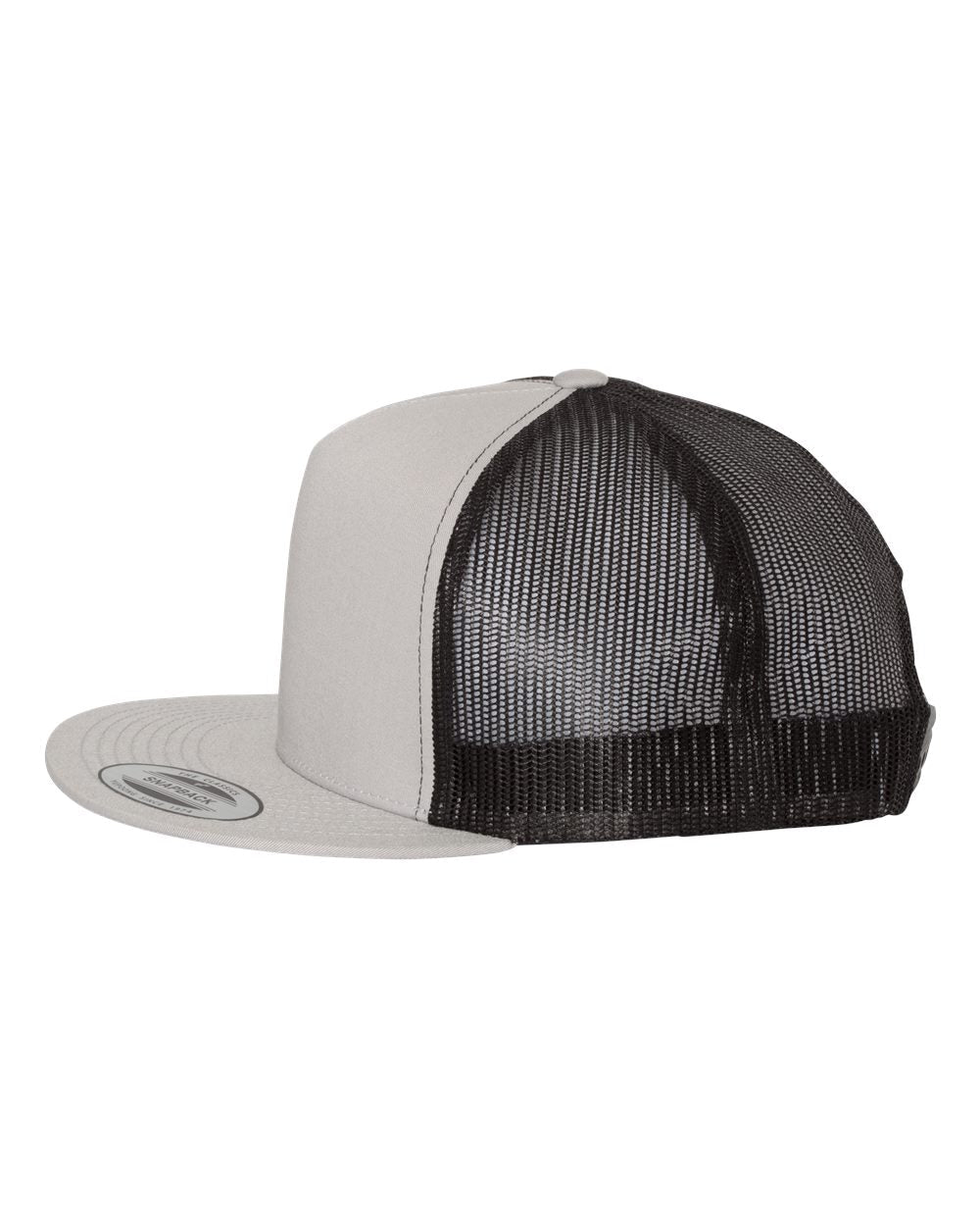 YP Classics, Yupoong 6006 Flat Bill Trucker Cap - 6006