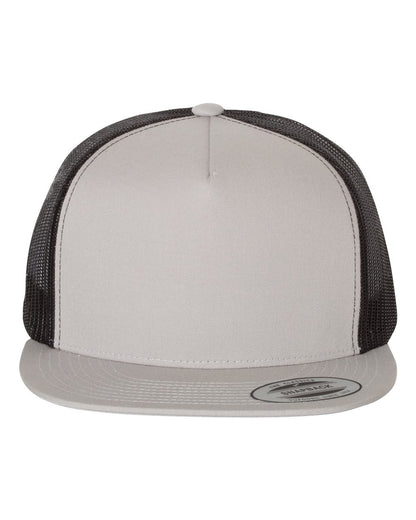 YP Classics, Yupoong 6006 Flat Bill Trucker Cap - 6006