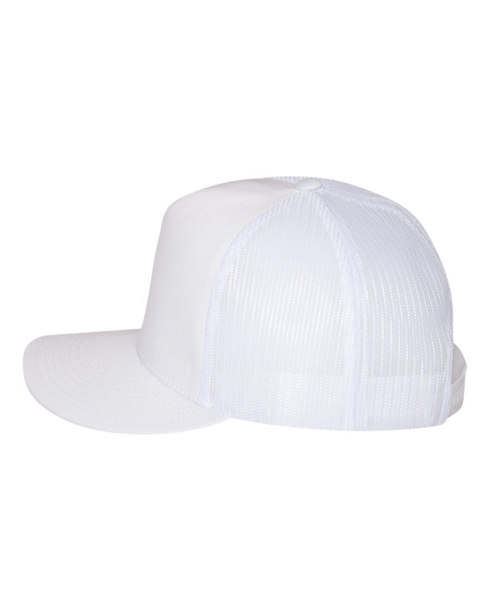 YP Classics, Yupoong 6006 Flat Bill Trucker Cap - 6006