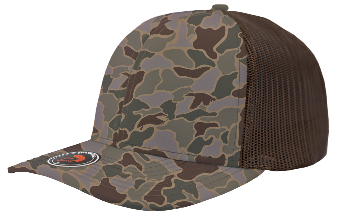 Old School Camo Duck-Brown color variant