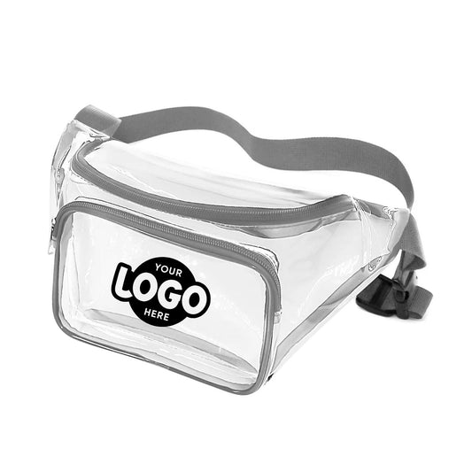 Custom Printed Nissun Clear Fanny Pack FP3122 - Star Hats & Embroidery