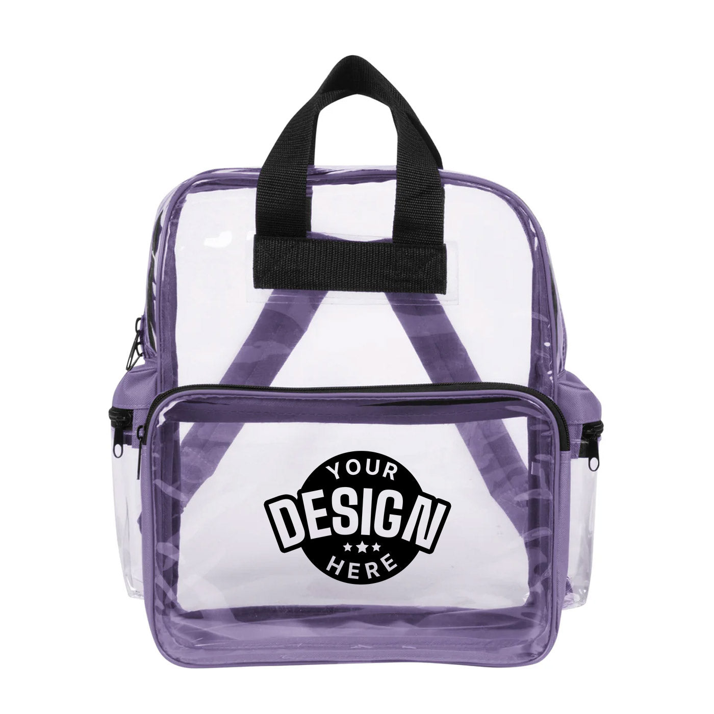 Custom Printed Nissun Clear Backpack CBP3121