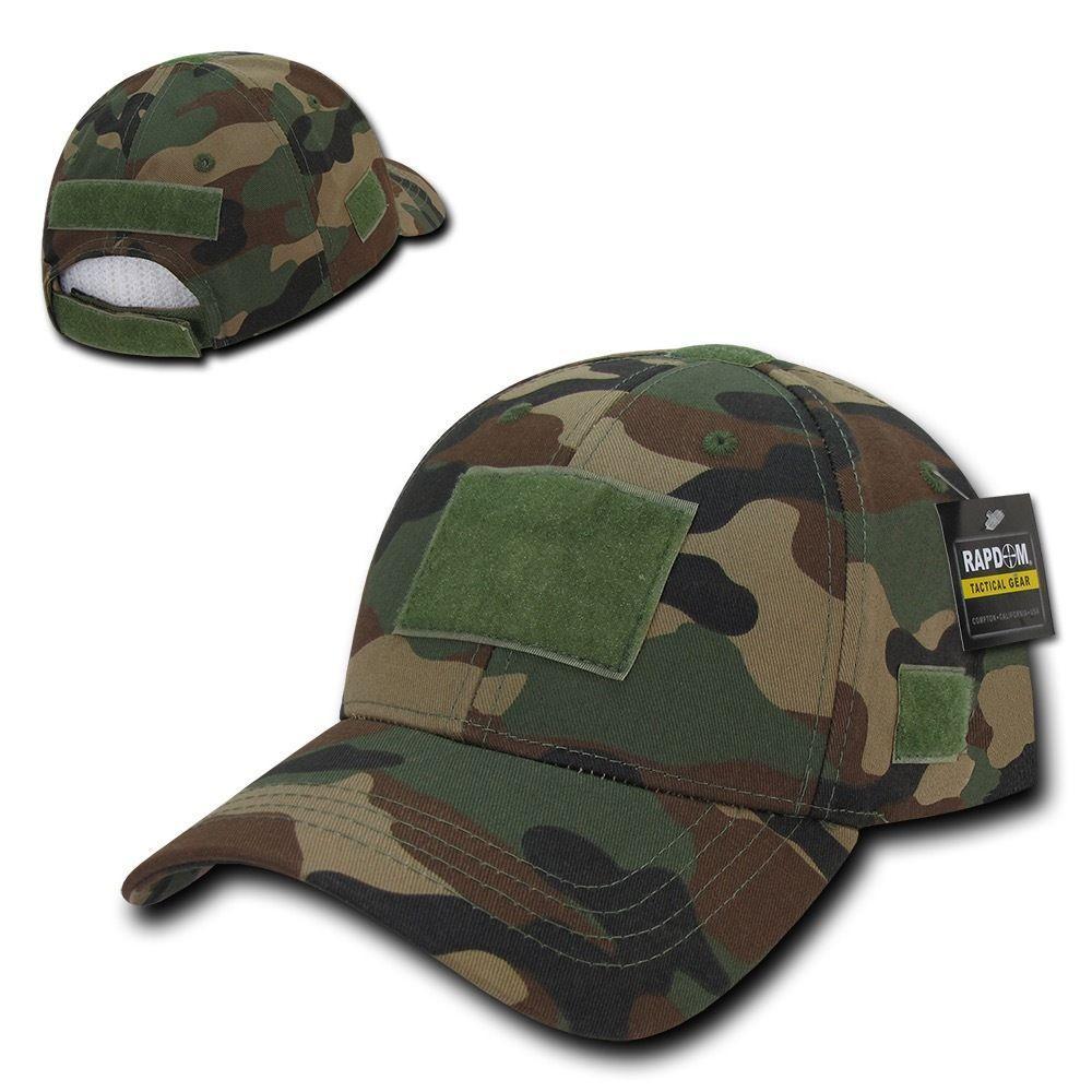 1 Dozen 6 Panel Cotton Military Camouflage Army Structured Operator Caps Hats Wholesale Bulk-Casaba Shop