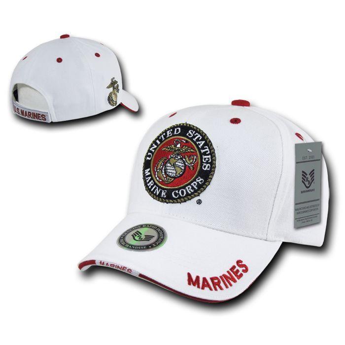 1 Dozen Air Force Marines Navy Army Coast Guard Sandwich Ball Hats Caps Wholesale Lots-Casaba Shop