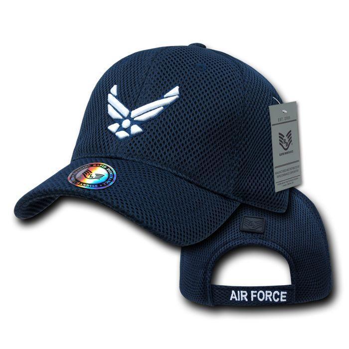 1 Dozen Army Air Force Navy Marines Coastguard Mesh Baseball Hats Caps Wholesale Lots-Casaba Shop