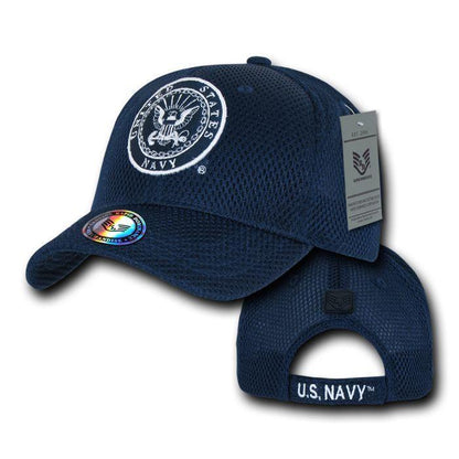 1 Dozen Army Air Force Navy Marines Coastguard Mesh Baseball Hats Caps Wholesale Lots-Casaba Shop