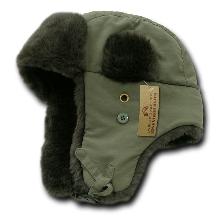 1 Dozen Aviator Bomber Faux Fur Flap Caps Hats Winter Trooper Wholesale Lots-Casaba Shop