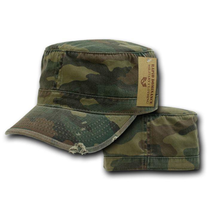 1 Dozen Bdu Fatigue Distressed Cadet Patrol Military Fitted Caps Hats Wholesale Lots-Casaba Shop