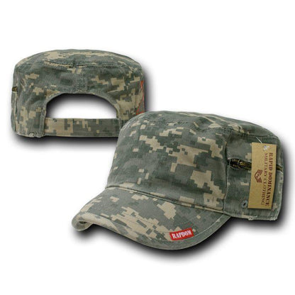 1 Dozen Bdu Patrol Fatigue Cadet Military Zipper Camo Caps Hats Wholesale Lots!-Casaba Shop