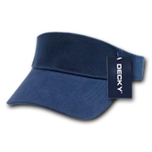 1 Dozen Blank Decky Golf Sports Sun Summer Visors Cotton Wholesale Lots!-Casaba Shop