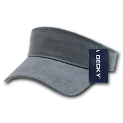 1 Dozen Blank Decky Golf Sports Sun Summer Visors Cotton Wholesale Lots!-Casaba Shop