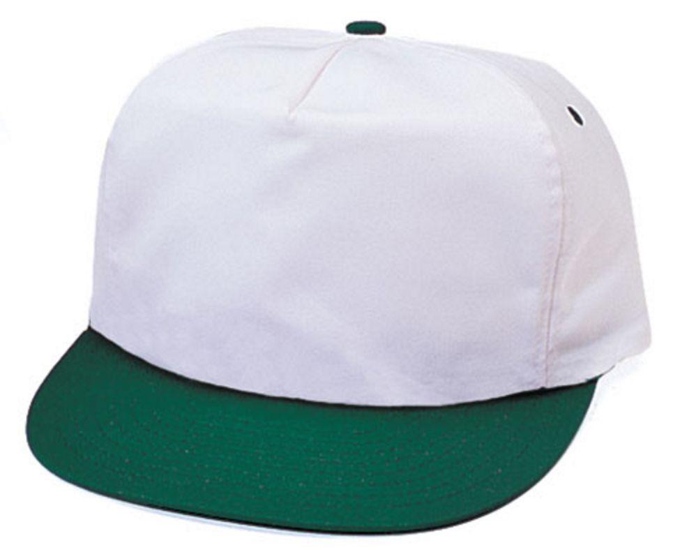 1 Dozen Blank Two Tone 5 Panel Baseball Cotton Twill Hats Caps Wholesale Lot Bulk-Casaba Shop