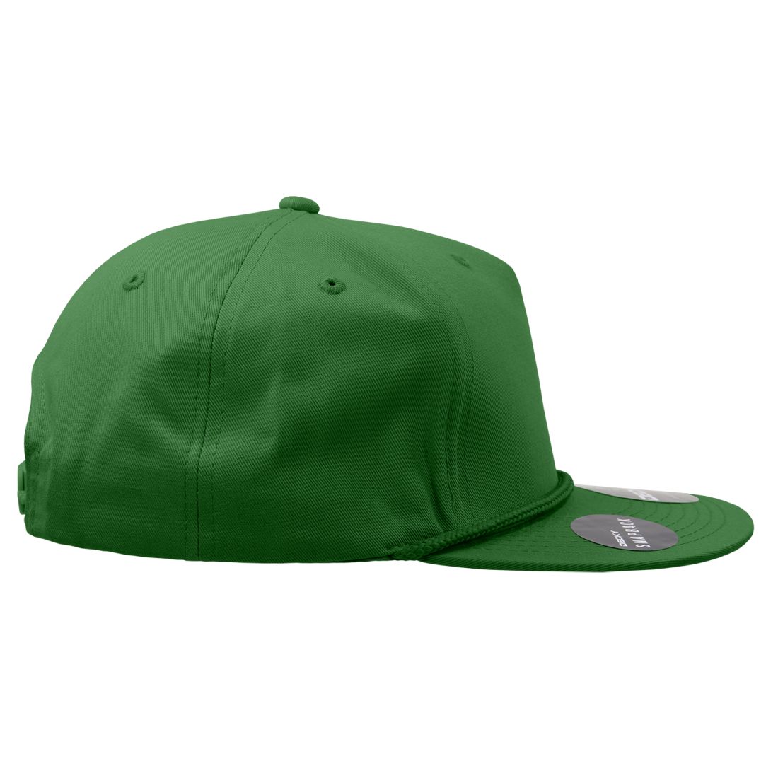 Decky 1041 5 Panel Snapback Hats High Profile Golf Caps with Rope Structured Wholesale