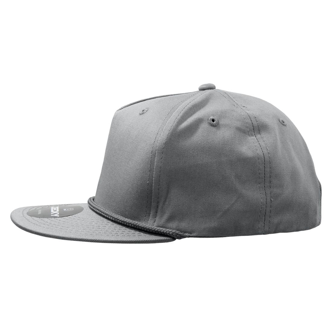 Decky 1041 5 Panel Snapback Hats High Profile Golf Caps with Rope Structured Wholesale