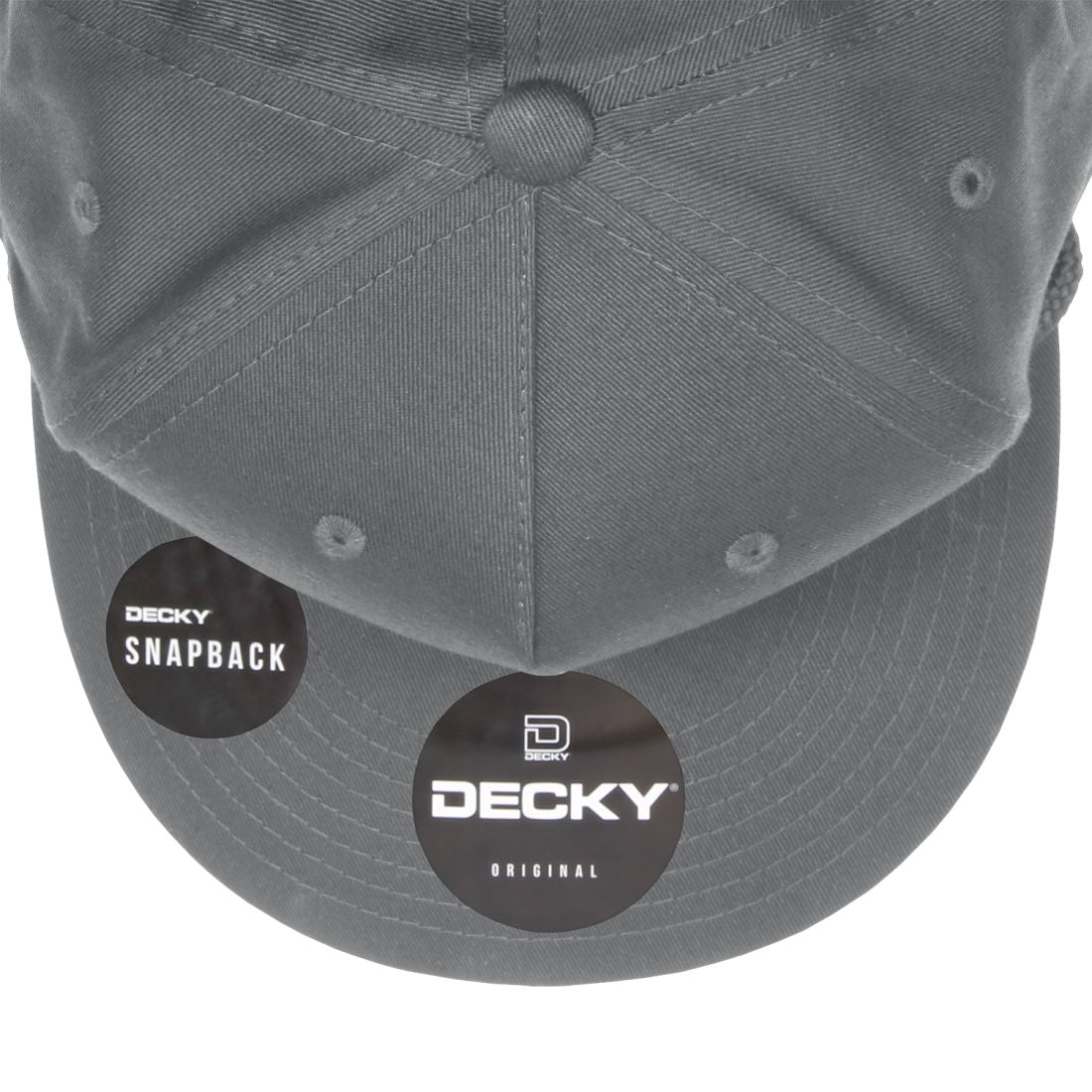 Decky 1041 5 Panel Snapback Hats High Profile Golf Caps with Rope Structured Wholesale