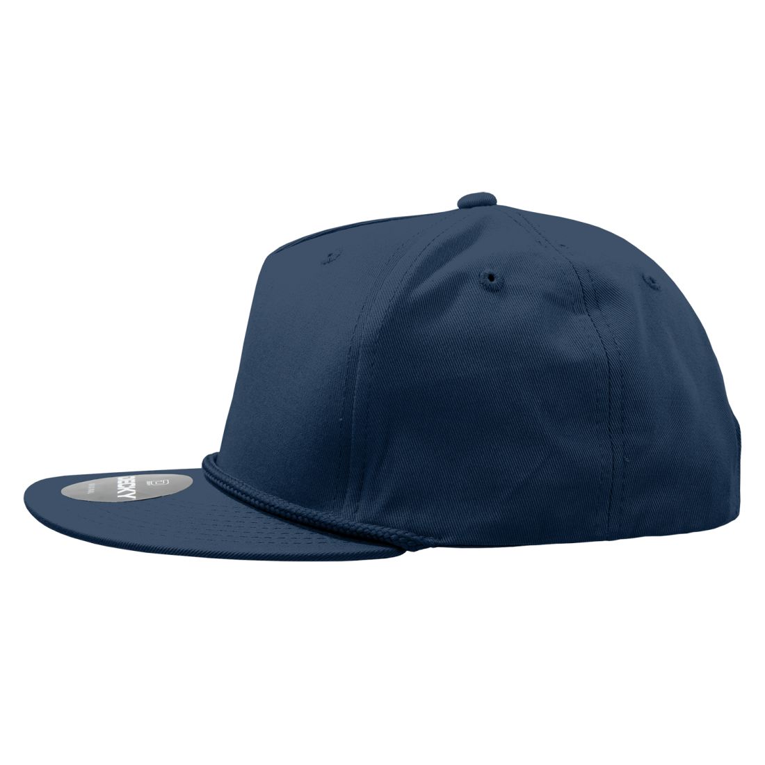 Decky 1041 5 Panel Snapback Hats High Profile Golf Caps with Rope Structured Wholesale