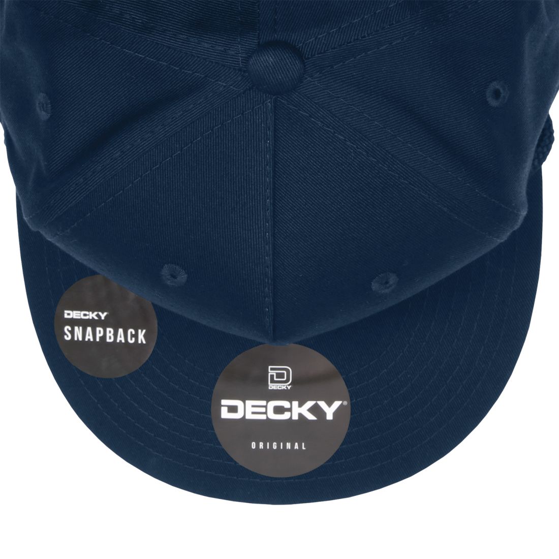 Decky 1041 5 Panel Snapback Hats High Profile Golf Caps with Rope Structured Wholesale