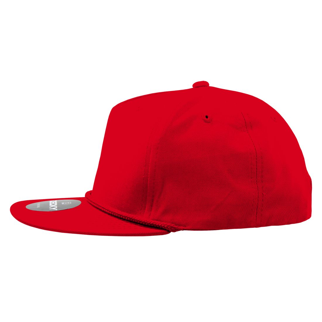 Decky 1041 5 Panel Snapback Hats High Profile Golf Caps with Rope Structured Wholesale