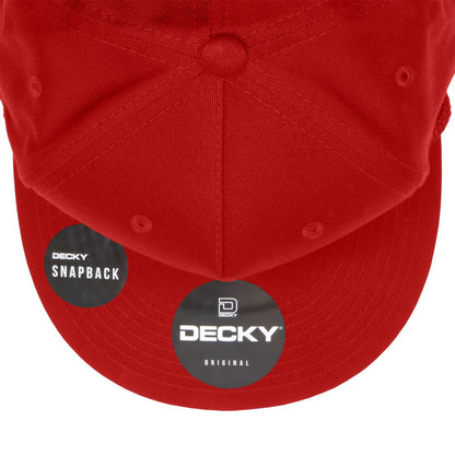 Decky 1041 5 Panel Snapback Hats High Profile Golf Caps with Rope Structured Wholesale