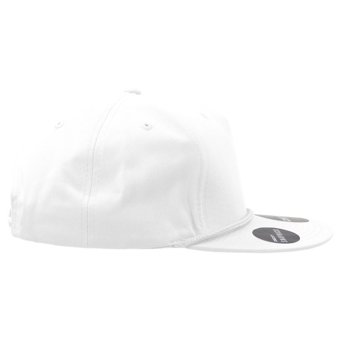 Decky 1041 5 Panel Snapback Hats High Profile Golf Caps with Rope Structured Wholesale