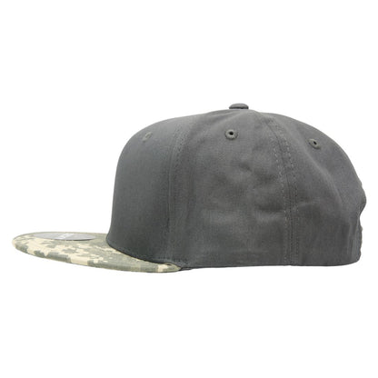 Decky 1047 Camouflage High Profile Snapback Hats 6 Panel Caps Flat Bill Army Wholesale