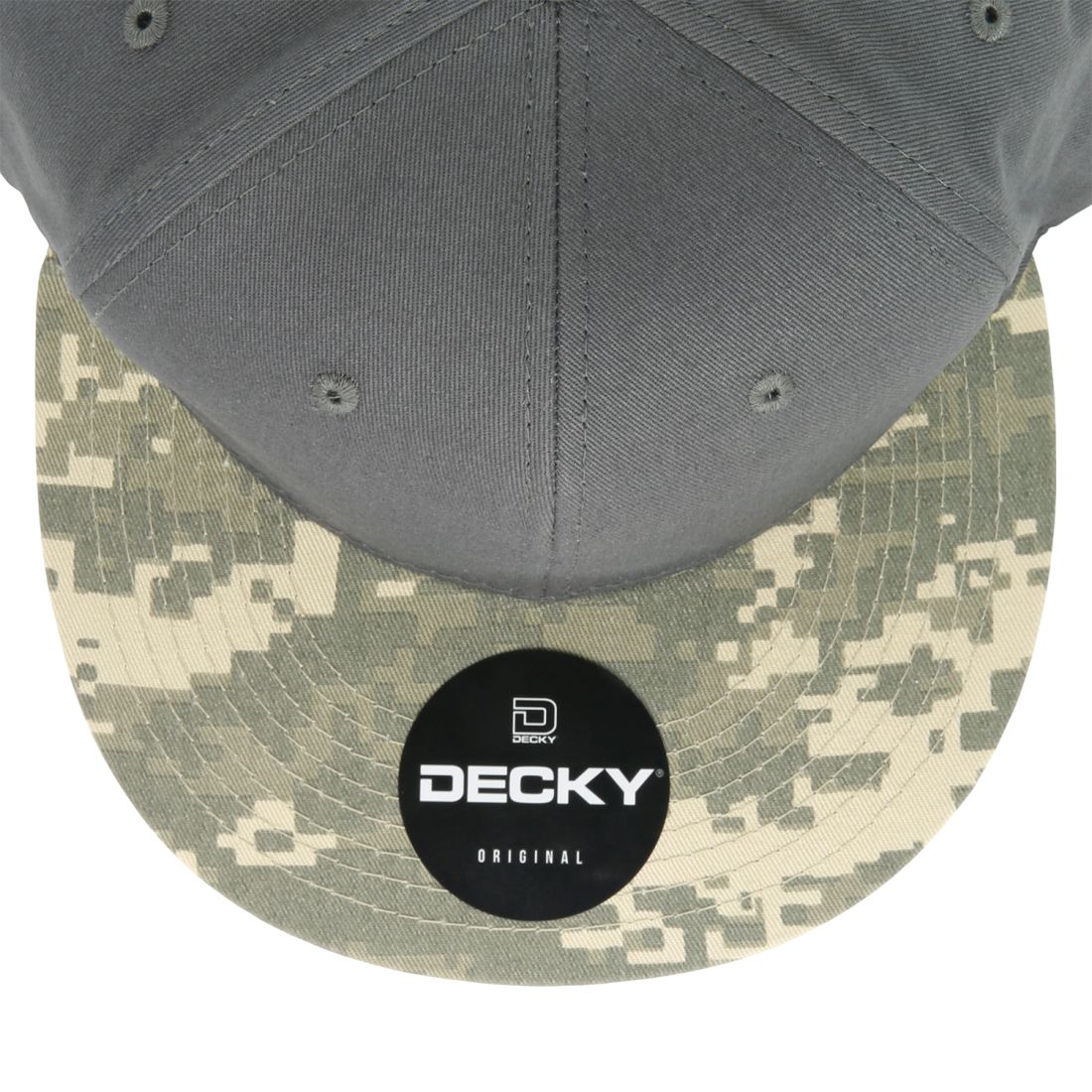 Decky 1047 Camouflage High Profile Snapback Hats 6 Panel Caps Flat Bill Army Wholesale