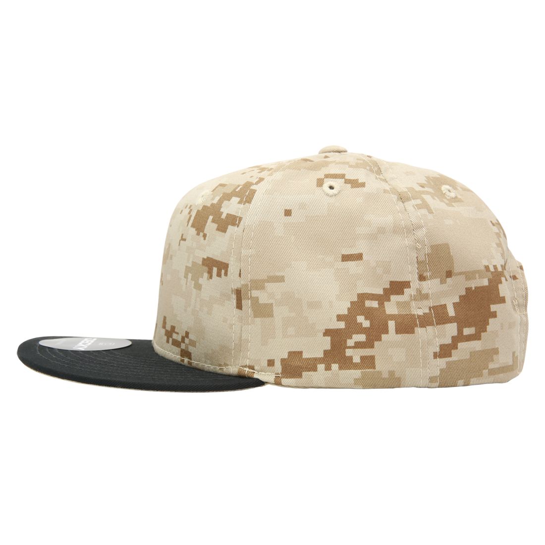 Decky 1047 Camouflage High Profile Snapback Hats 6 Panel Caps Flat Bill Army Wholesale