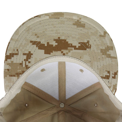 Decky 1047 Camouflage High Profile Snapback Hats 6 Panel Caps Flat Bill Army Wholesale