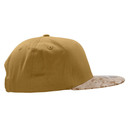 Decky 1047 Camouflage High Profile Snapback Hats 6 Panel Caps Flat Bill Army Wholesale