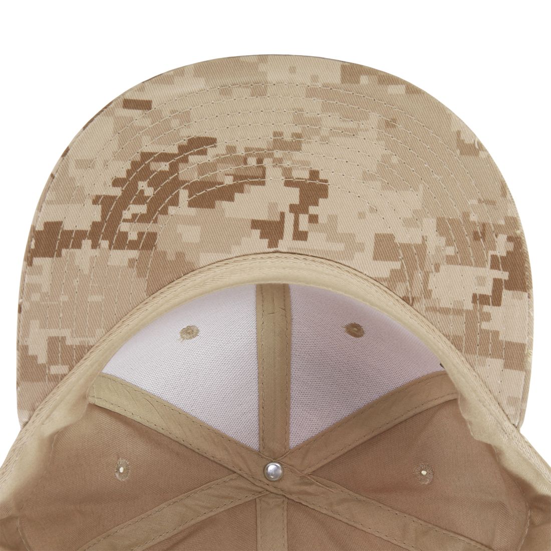 Decky 1047 Camouflage High Profile Snapback Hats 6 Panel Caps Flat Bill Army Wholesale