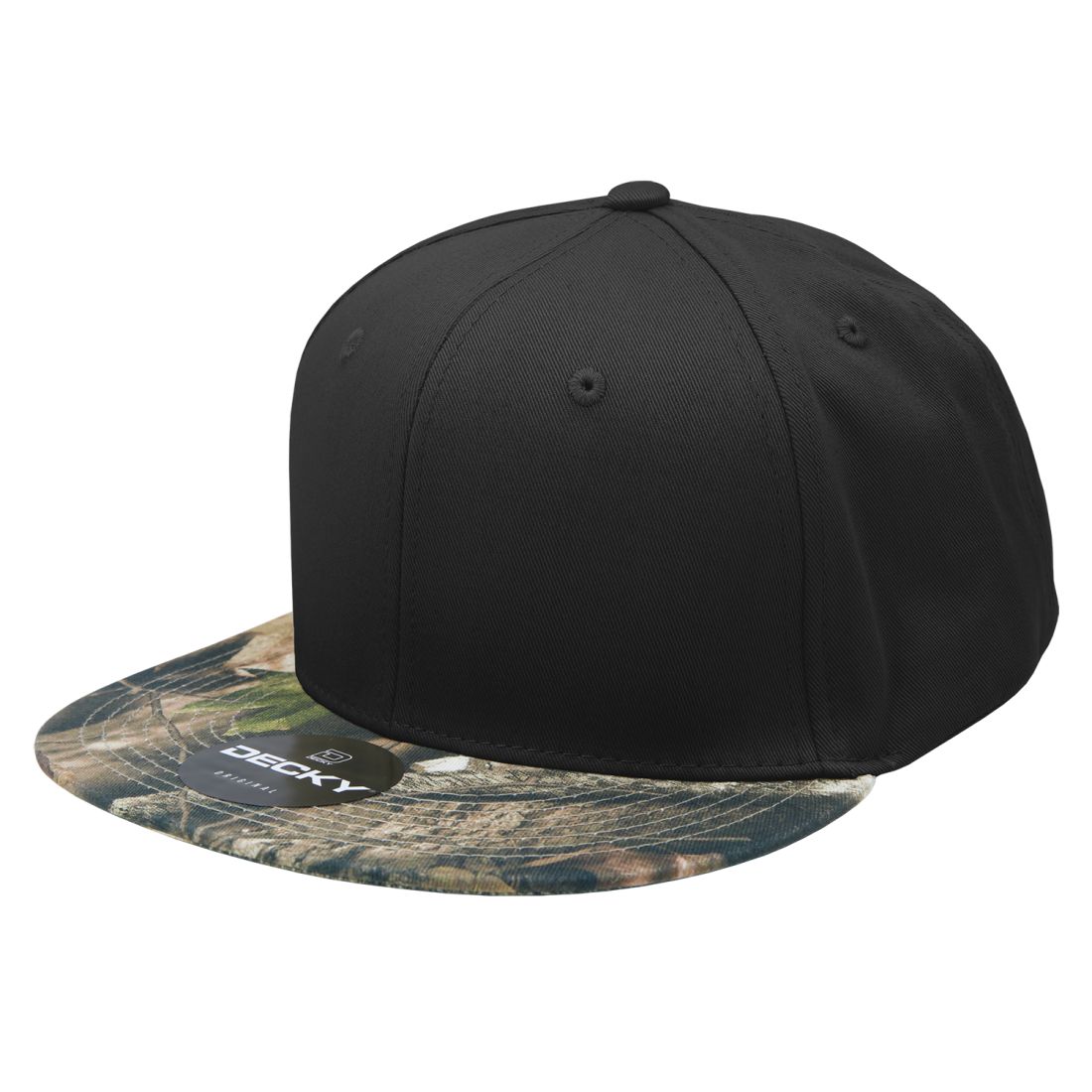 Decky 1047 Camouflage High Profile Snapback Hats 6 Panel Caps Flat Bill Army Wholesale