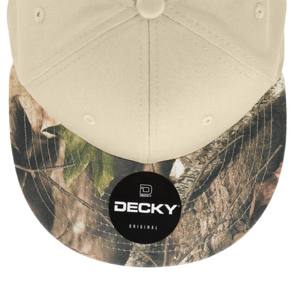 Decky 1047 Camouflage High Profile Snapback Hats 6 Panel Caps Flat Bill Army Wholesale