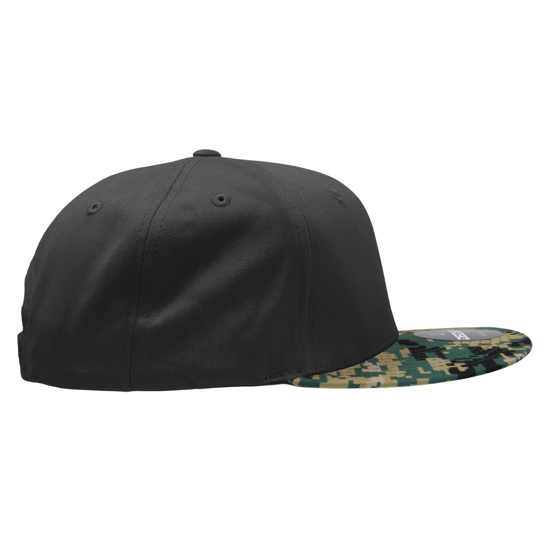 Decky 1047 Camouflage High Profile Snapback Hats 6 Panel Caps Flat Bill Army Wholesale