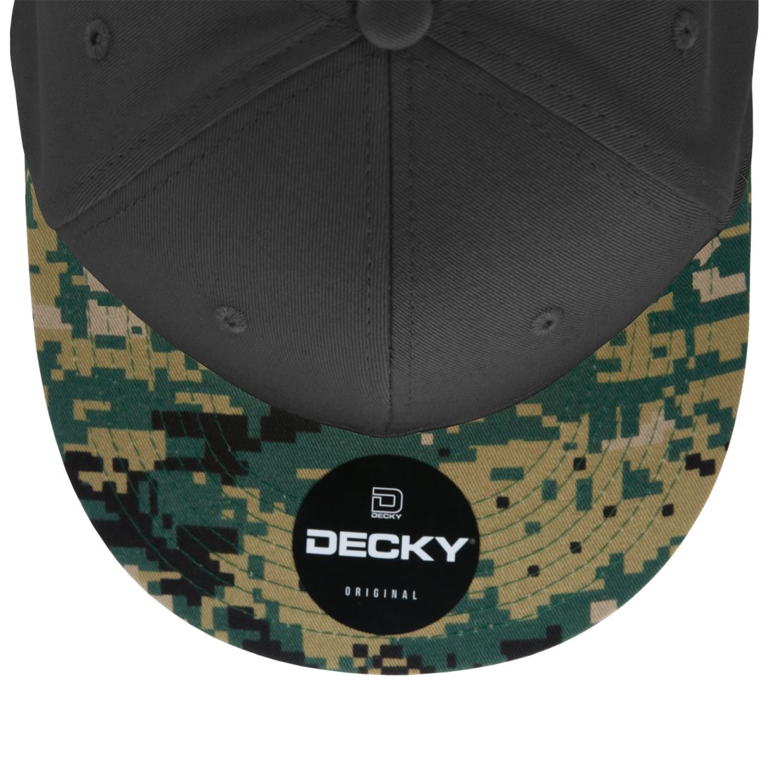 Decky 1047 Camouflage High Profile Snapback Hats 6 Panel Caps Flat Bill Army Wholesale